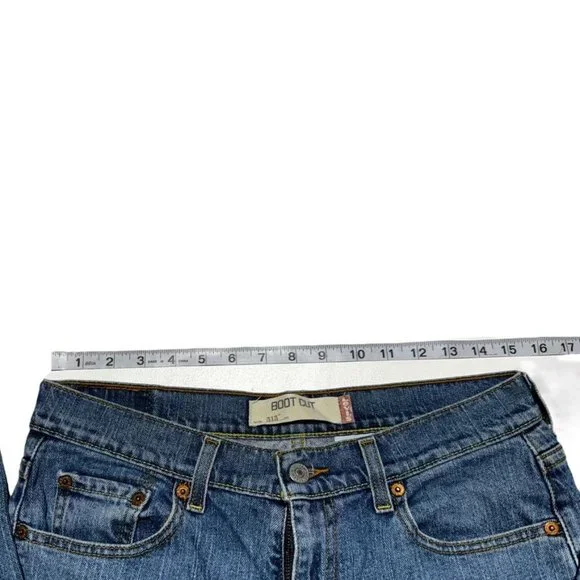 Levi's 515 Bootcut Jeans Blue Size 6 - Picture 5 of 11